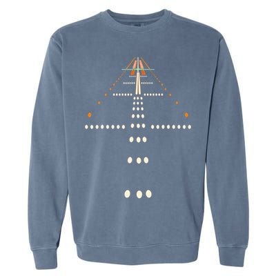 Best Airplane For  Aviation Aviator Flight Pilot Garment-Dyed Sweatshirt