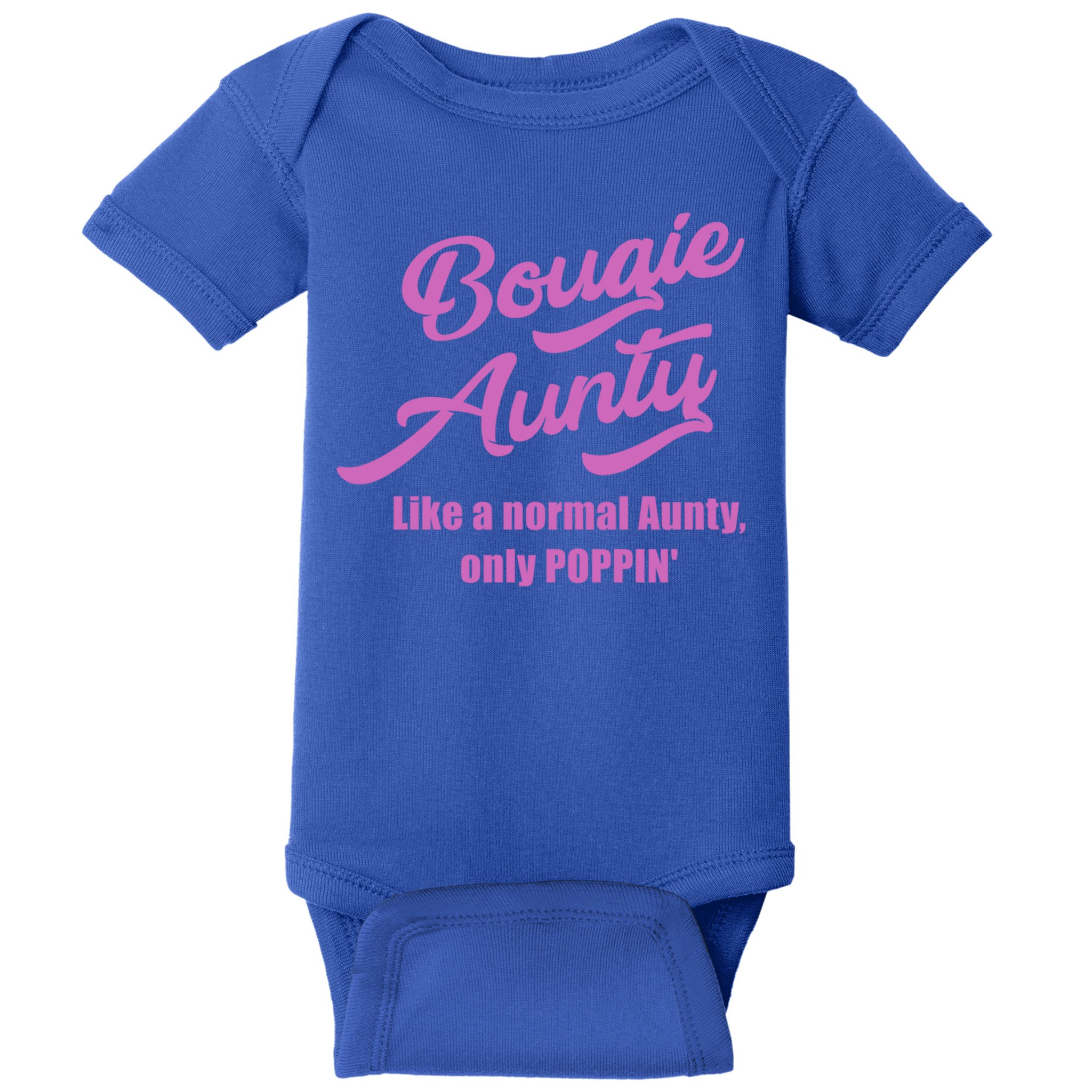 Bougie Aunty Fun Gift For Favorite Aunt Gift Baby Bodysuit
