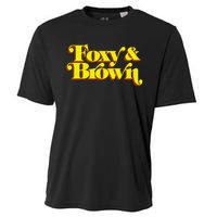 Brown And Foxy Retro Vintage Brown Sugar Cooling Performance Crew T-Shirt