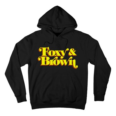 Brown And Foxy Retro Vintage Brown Sugar Hoodie