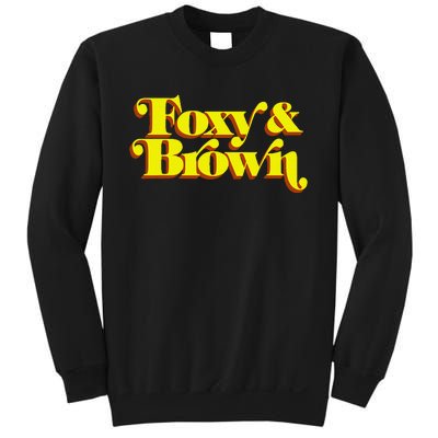 Brown And Foxy Retro Vintage Brown Sugar Sweatshirt