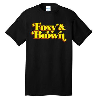 Brown And Foxy Retro Vintage Brown Sugar Tall T-Shirt