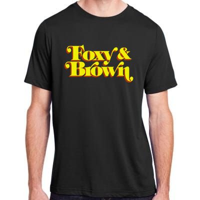 Brown And Foxy Retro Vintage Brown Sugar Adult ChromaSoft Performance T-Shirt