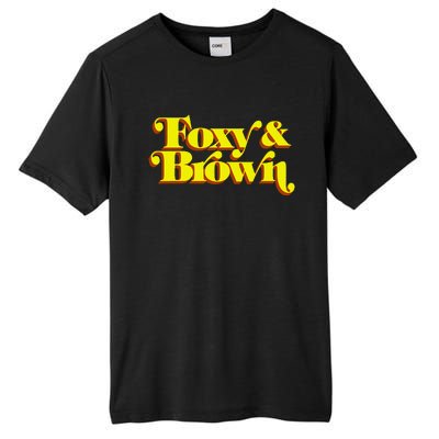 Brown And Foxy Retro Vintage Brown Sugar Tall Fusion ChromaSoft Performance T-Shirt