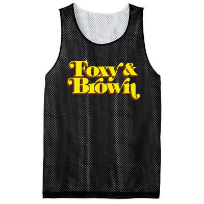 Brown And Foxy Retro Vintage Brown Sugar Mesh Reversible Basketball Jersey Tank