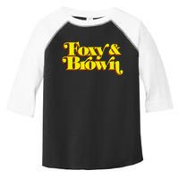 Brown And Foxy Retro Vintage Brown Sugar Toddler Fine Jersey T-Shirt