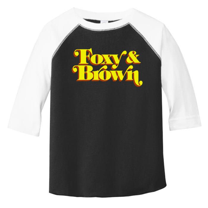 Brown And Foxy Retro Vintage Brown Sugar Toddler Fine Jersey T-Shirt