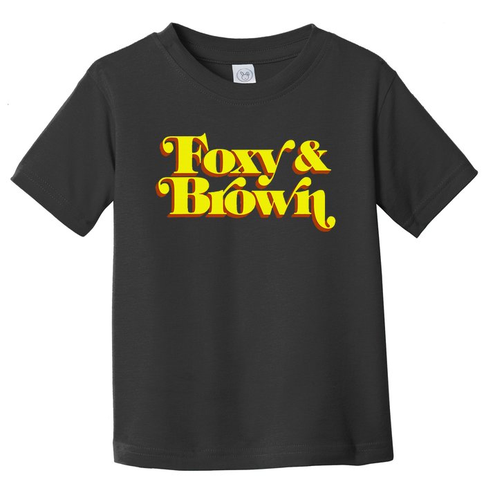 Brown And Foxy Retro Vintage Brown Sugar Toddler T-Shirt