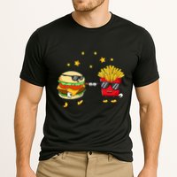 Burger And Fries Friends Cheeseburger Hamburger Cooling Performance Crew T-Shirt