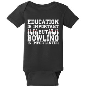 Bowling Art For Men Women Bowling Lover Pin Target Bowlers Baby Bodysuit