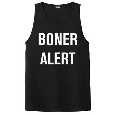 Boner Alert Funny Jokes Sarcastic Family PosiCharge Competitor Tank