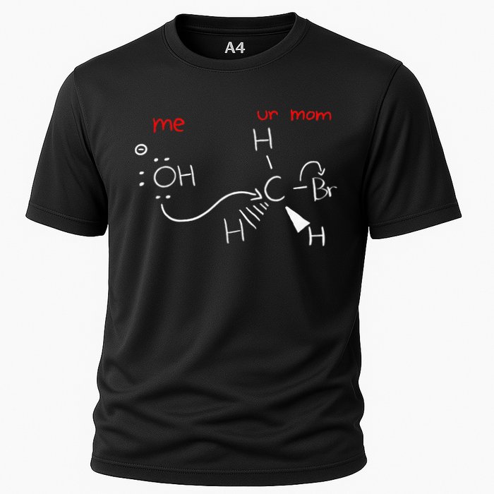 Backside Attack Funny Chemistry Cooling Performance Crew T-Shirt