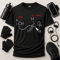 Backside Attack Funny Chemistry Cooling Performance Crew T-Shirt