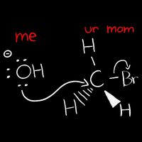 Backside Attack Funny Chemistry Cooling Performance Crew T-Shirt