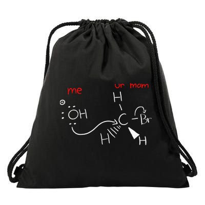 Backside Attack Funny Chemistry Drawstring Bag