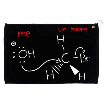 Backside Attack Funny Chemistry Grommeted Golf Towel