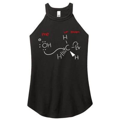 Backside Attack Funny Chemistry Women's Perfect Tri Rocker Tank