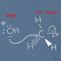 Backside Attack Funny Chemistry Garment-Dyed Sweatshirt