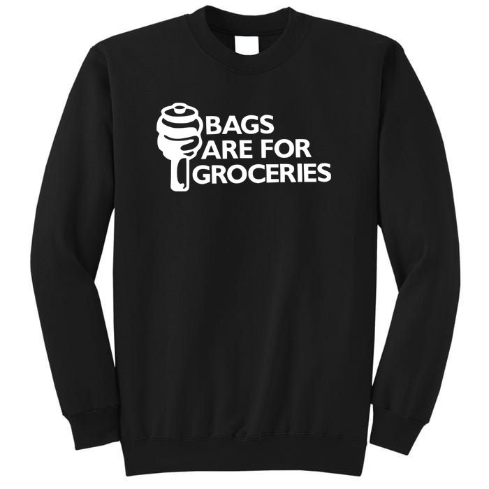 Bags Are For Groceries Funny Car Tuning Sweatshirt