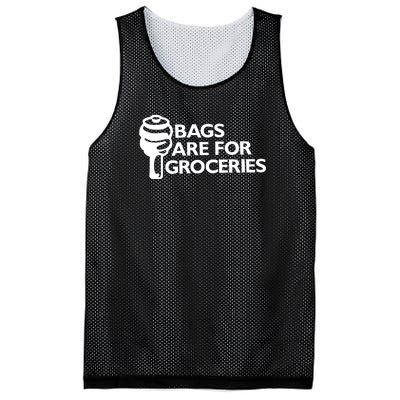 Bags Are For Groceries Funny Car Tuning Mesh Reversible Basketball Jersey Tank