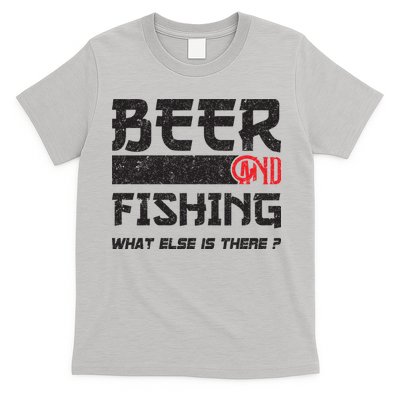Beer And Fishing What Else Is There Funny Fishing Meme T-Shirt
