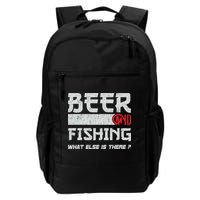 Beer And Fishing What Else Is There Funny Fishing Meme Backpack
