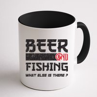 Beer And Fishing What Else Is There Funny Fishing Meme Mug