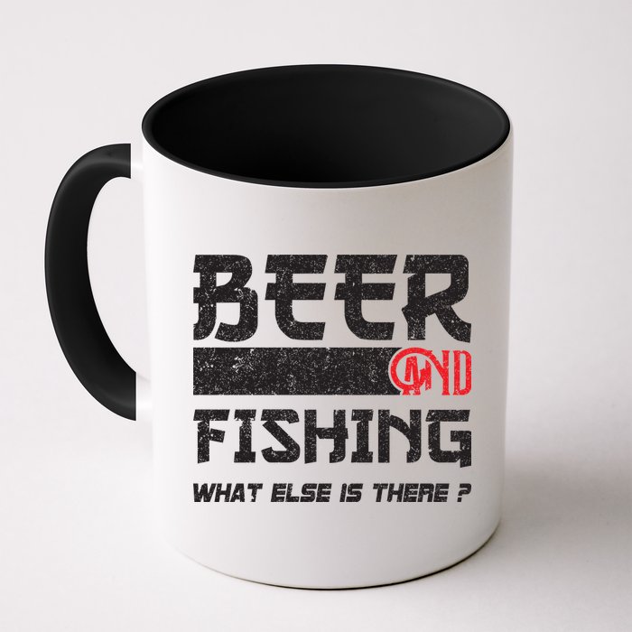 Beer And Fishing What Else Is There Funny Fishing Meme Mug