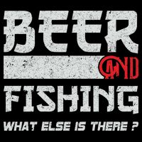 Beer And Fishing What Else Is There Funny Fishing Meme Flatbill Hat