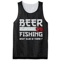 Beer And Fishing What Else Is There Funny Fishing Meme Mesh Reversible Basketball Jersey Tank