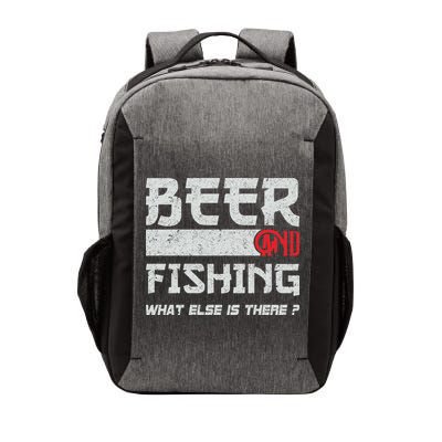 Beer And Fishing What Else Is There Funny Fishing Meme Vector Backpack