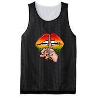 Black American Freedom Sexy Lips Juneteenth Day Gift African Pride Mesh Reversible Basketball Jersey Tank