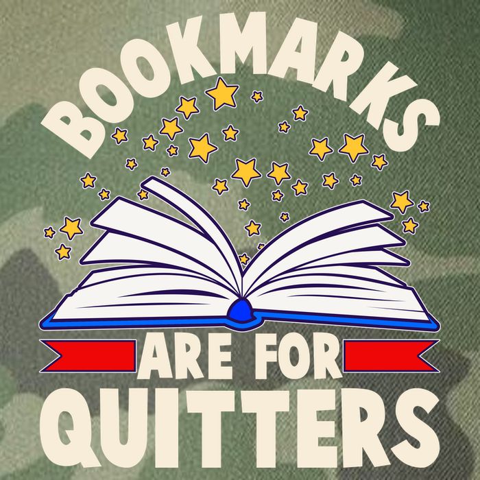 Bookmarks Are For Quitters Book Lover Reading Fan Legacy Tie Dye Trucker Hat