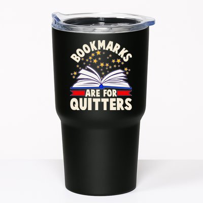 Bookmarks Are For Quitters Book Lover Reading Fan Tumbler