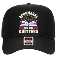 Bookmarks Are For Quitters Book Lover Reading Fan Hat