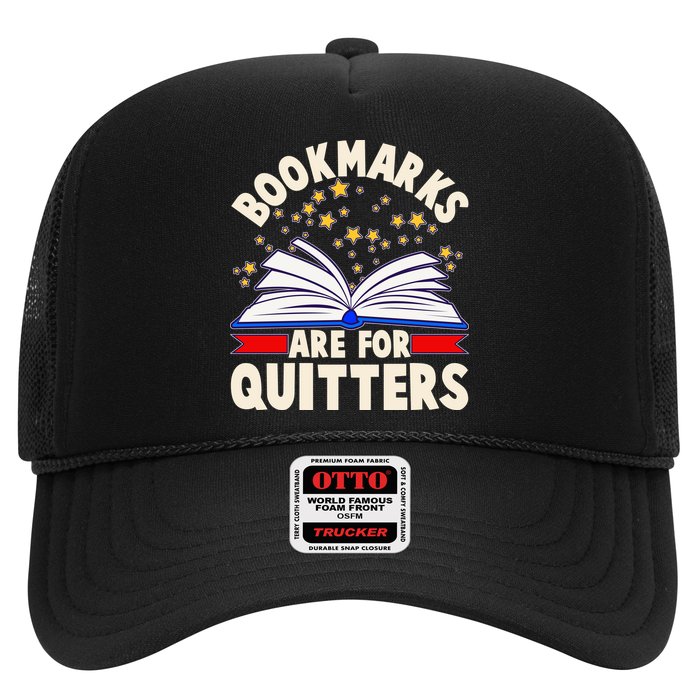 Bookmarks Are For Quitters Book Lover Reading Fan Hat