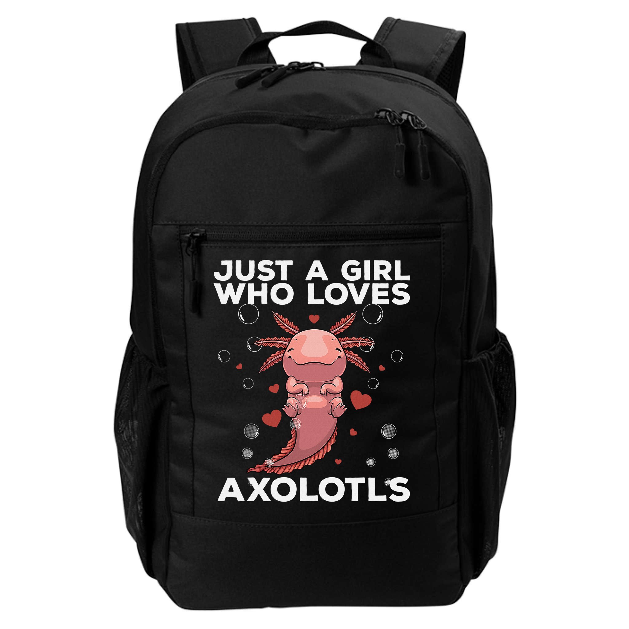 Best Axolotl For  Girls Salamander Kawaii Axolotl Lover  Backpack