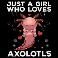Best Axolotl For  Girls Salamander Kawaii Axolotl Lover  Button