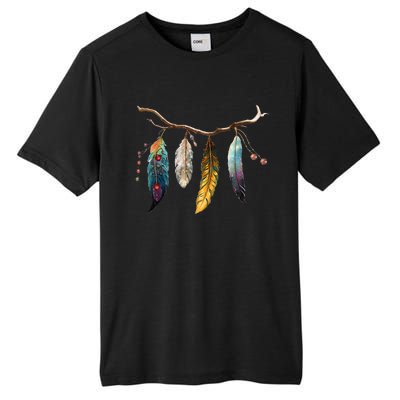 Branch And Feathers Tall Fusion ChromaSoft Performance T-Shirt