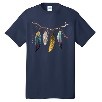 Branch And Feathers Tall T-Shirt