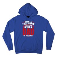 Being A Firefighter Is An Honor Being A Grandpa Is Priceless Gift Hoodie