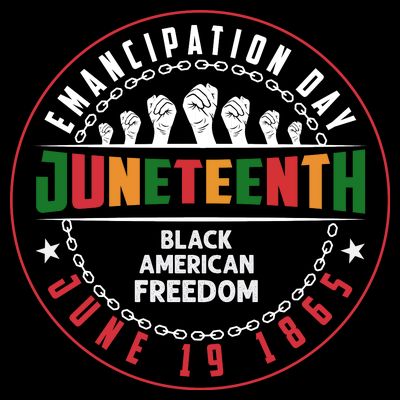 Black American Freedom Juneteenth Graphics Plus Size Shirts For Men Women Family T-Shirt