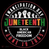 Black American Freedom Juneteenth Graphics Plus Size Shirts For Men Women Family Tank Top