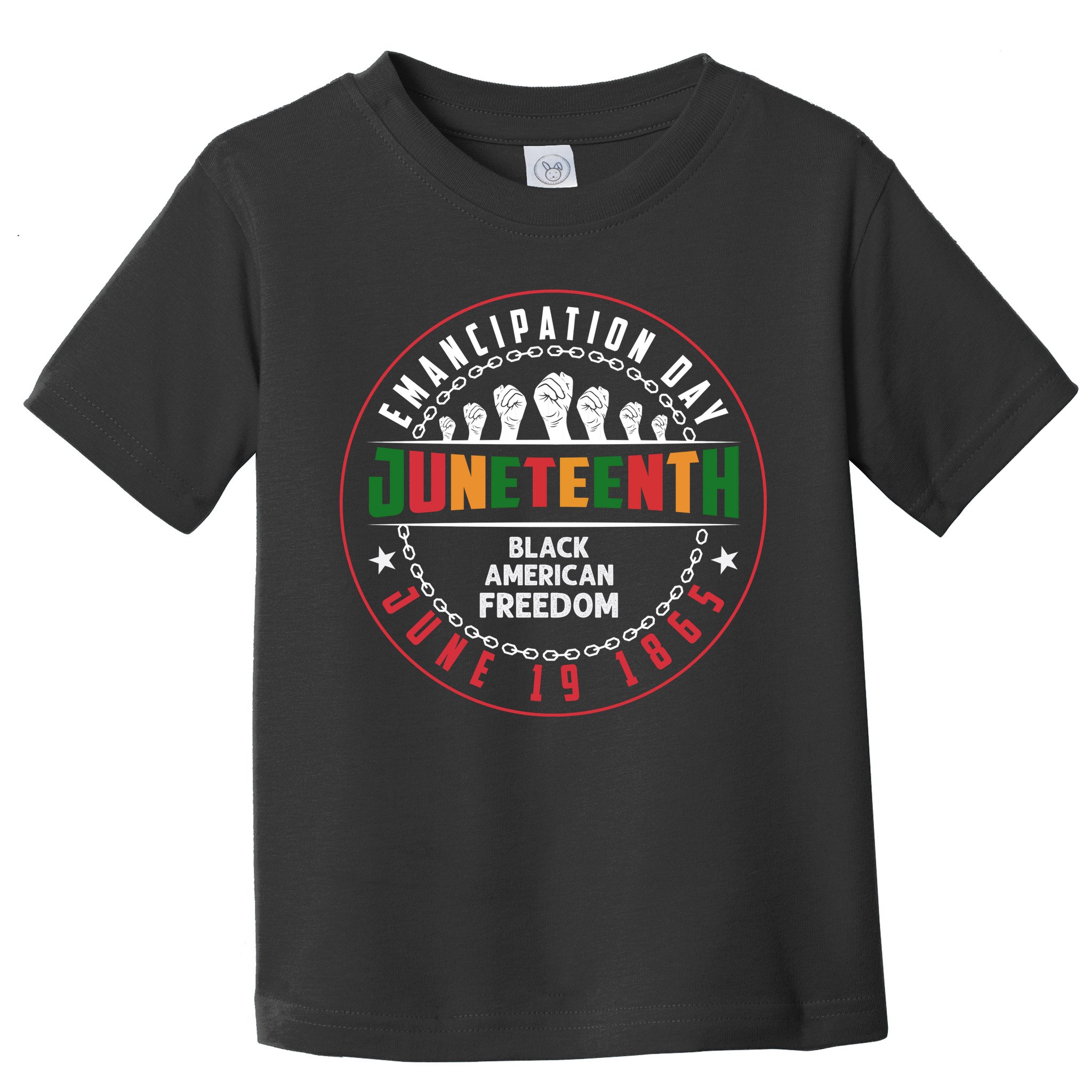 Black American Freedom Juneteenth Graphics Plus Size Shirts For Men Women Family Toddler T-Shirt