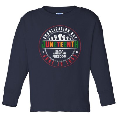 Black American Freedom Juneteenth Graphics Plus Size Shirts For Men Women Family Toddler Long Sleeve Shirt