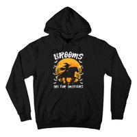 Brooms Are For Amateurs Halloween Horse Witch Equestrian Hoodie