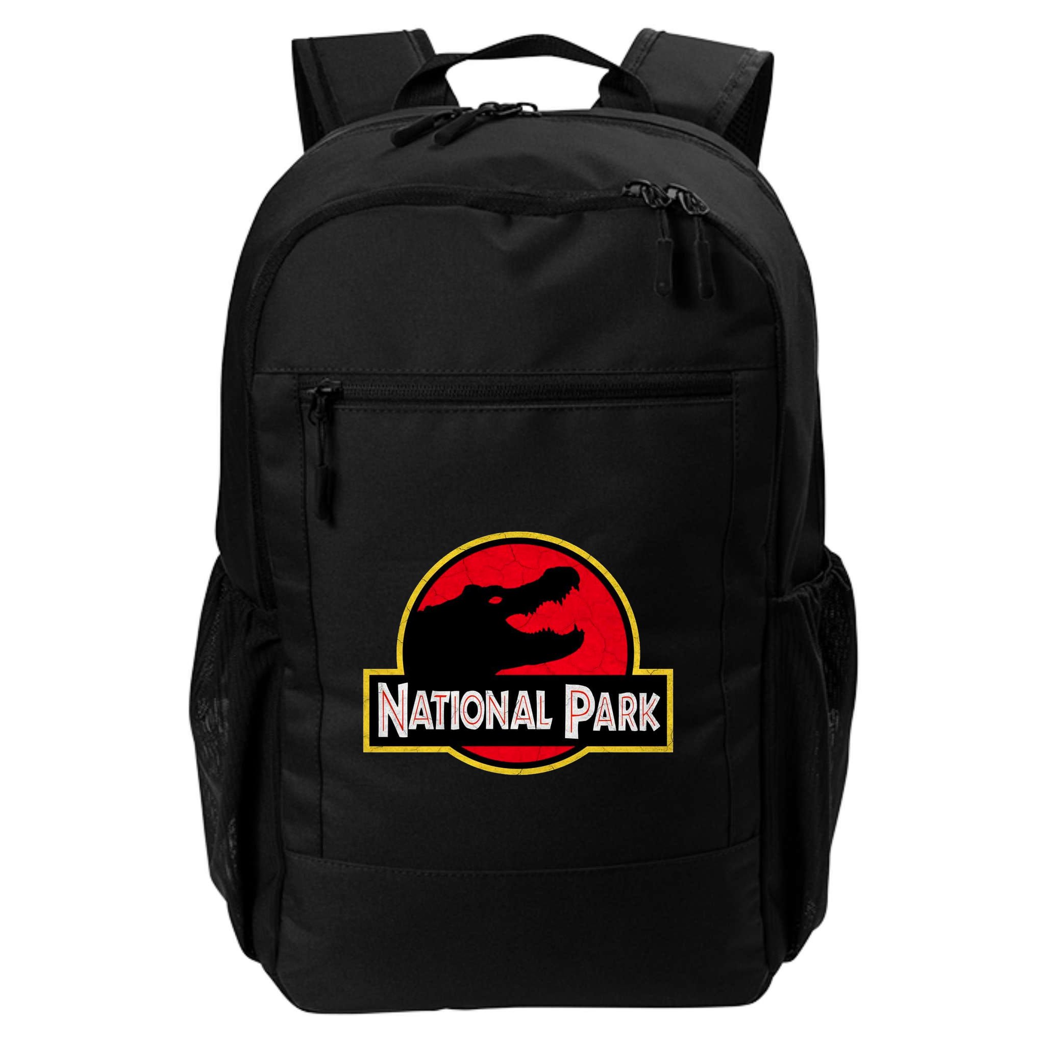 Bird And Florida Alligator Of Everglades National Park Backpack