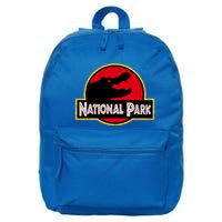 Bird And Florida Alligator Of Everglades National Park 16 in Basic Backpack