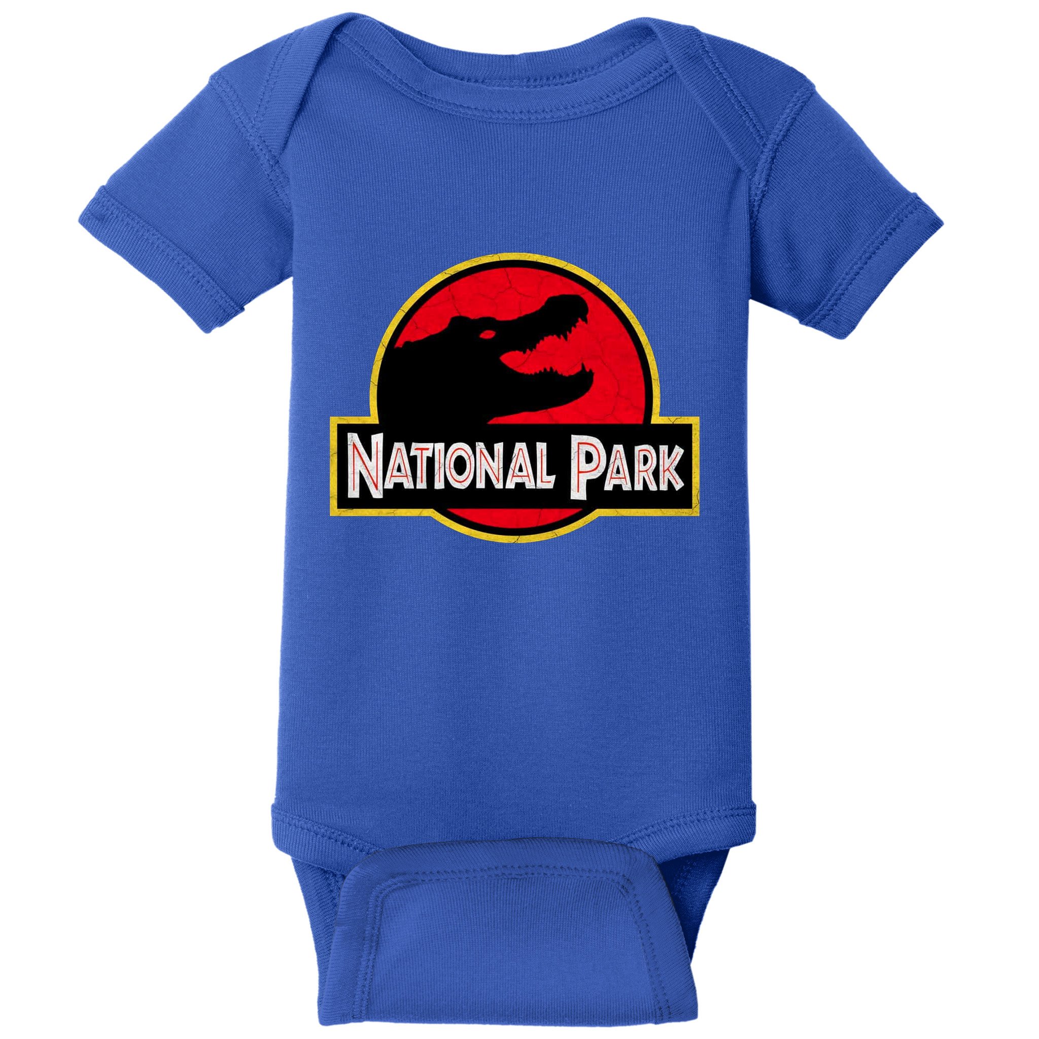 Bird And Florida Alligator Of Everglades National Park Baby Bodysuit