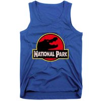 Bird And Florida Alligator Of Everglades National Park Tank Top